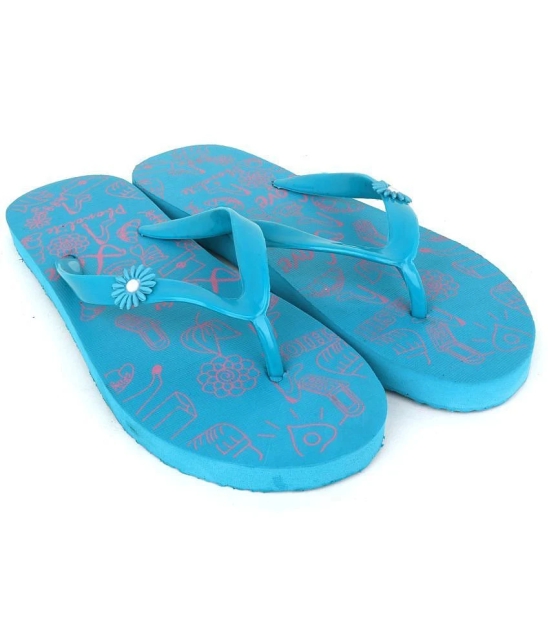 Phonolite Light Blue Womens Daily Slipper - None