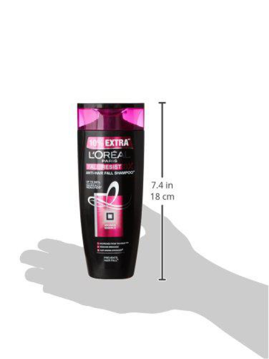 L'Oreal Paris Fall Resist Anti-Hair Fall Shampoo 3X, 192.5 Ml (175Ml + 17.5Ml)