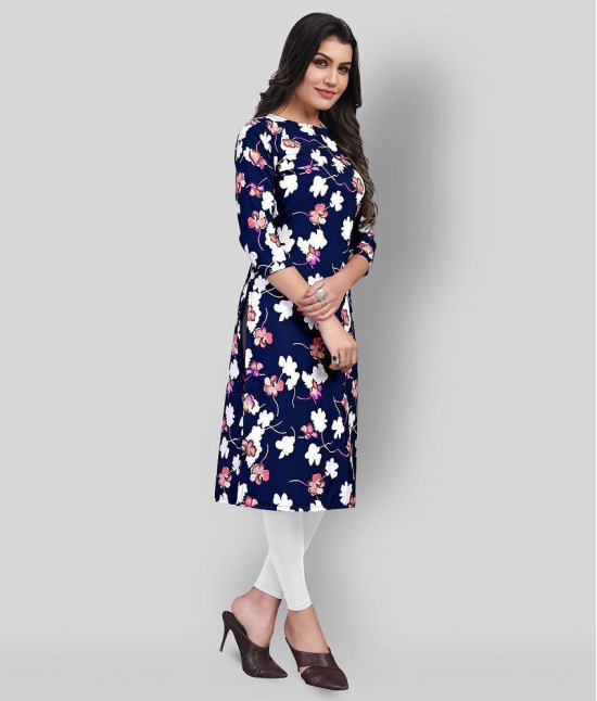 BROTHERS DEAL - Multicolor Crepe Women''s Straight Kurti ( Pack of 1 ) - None