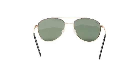 Green Pilot Rimmed Sunglasses (M256GR1V)