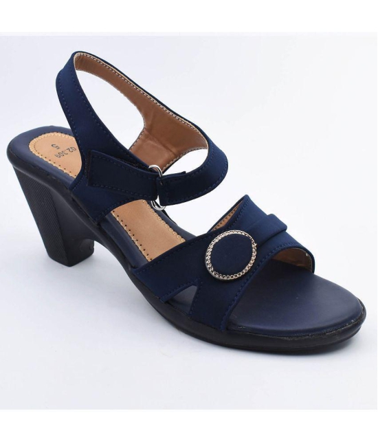 Dream Makers - Blue Women''s Sandal Heels - None