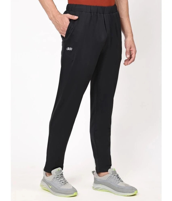 Dida Sportswear Black Polyester Mens Sports Trackpants ( Pack of 1 ) - None