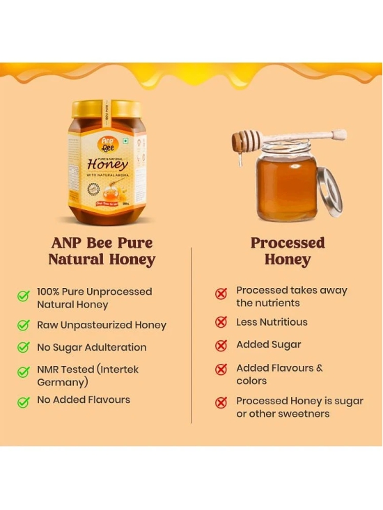 ANP BEE 100% Pure NMR Tested Honey Raw Natural Honey 500 g