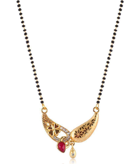 Gilher Gold Plated daily wear Mangalsutra For Women. - Golden