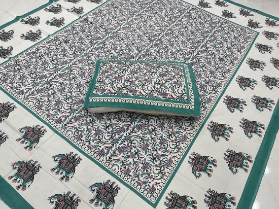 Cotton Printed Bedsheet