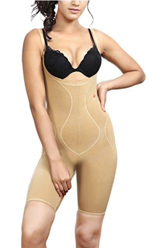 ADORNA Body Slimmer for Women: Full Body Firm Compression Shapewear Bodysuit for Tummy Control