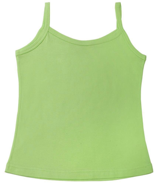 Bodycare Girls Vest Dori Neck Sleeveless Pack Of 3-Assorted - None