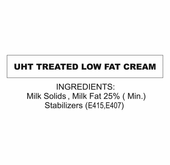 UHT Cream - (1 LTR)