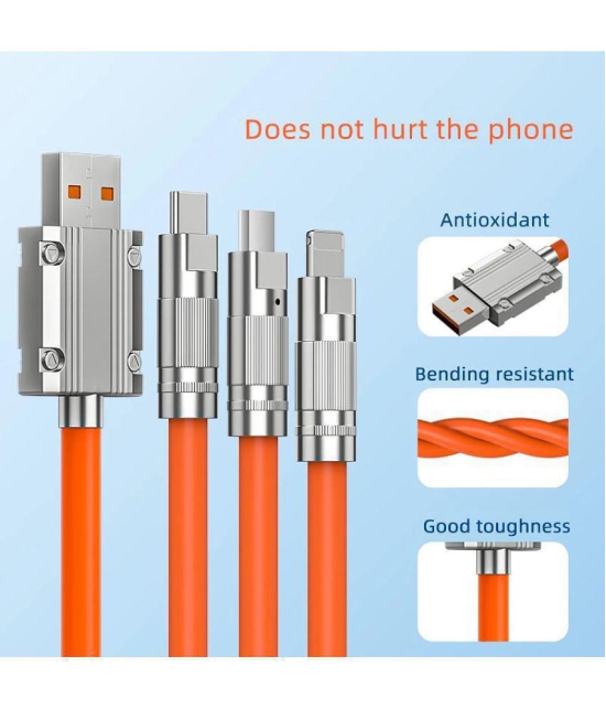 Life Like Orange 5 A Multi Pin Cable 1.2 Meter - Orange