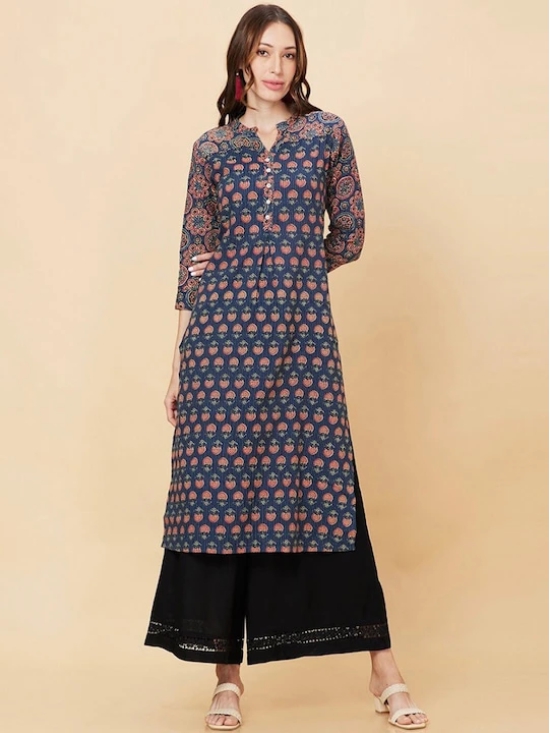 Flared Wide Leg Ethnic Palazzo