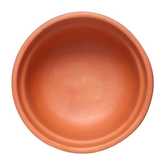 KSI Clay Bowls for Kitchen & Restaurant Terracotta Handmade Clay Bowl for Soup, Dal, Kadhi, Curry Pack of 4