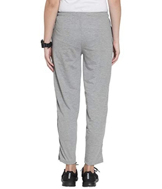 Uzarus Grey Cotton Blend Trackpants - Single - XL