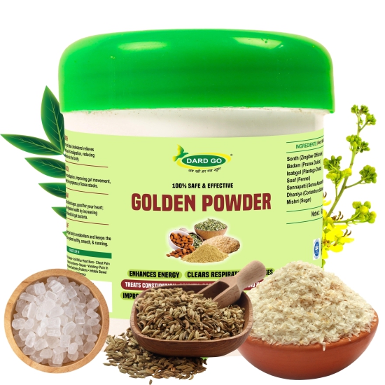 DARDGO Golden Powder | Weight Management | Digestion |  Obesity Control | Gastric Problems-50 G