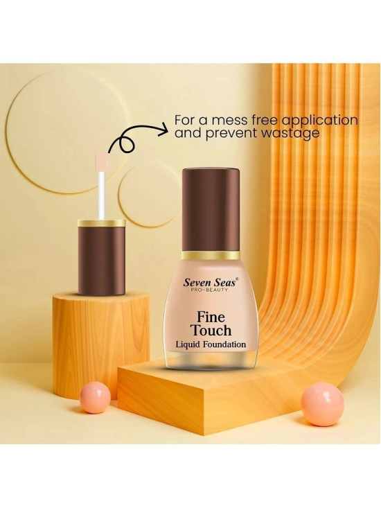 Seven Seas Fine Touch Waterproof Total Oil Control Liquid Foundation(Natural,12ML)