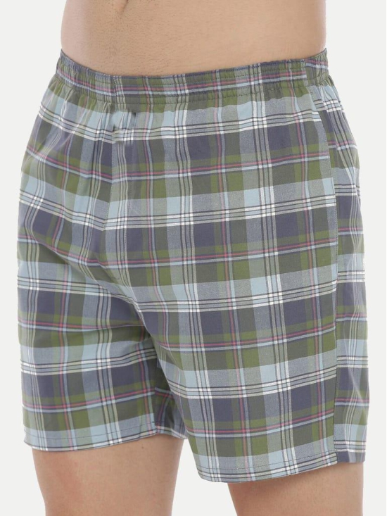 Mens Cotton Assorted Boxers 2 Pcs Pack