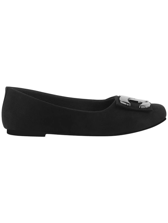 Shoetopia Black Womens Casual Ballerinas - None