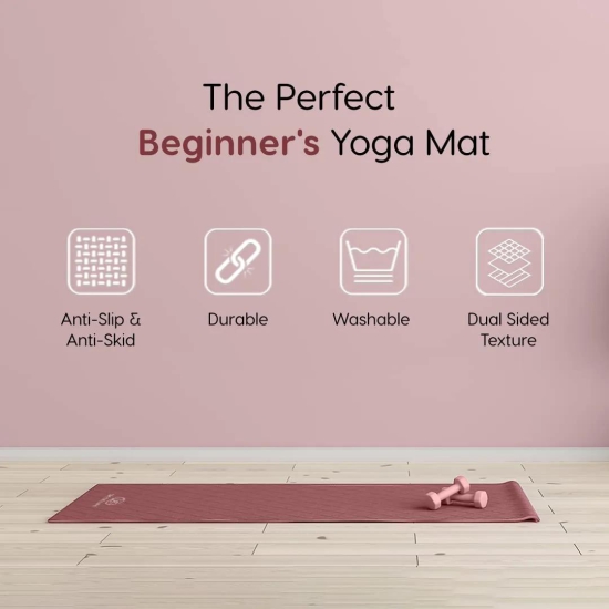 Classic Yoga Mat - 10 MM-Midnight Blue