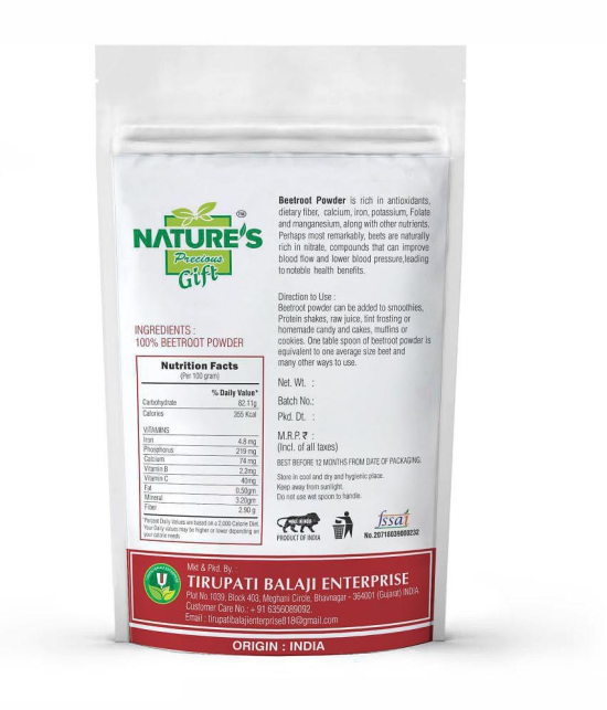 Nature''s Gift Beetroot Powder 1 kg