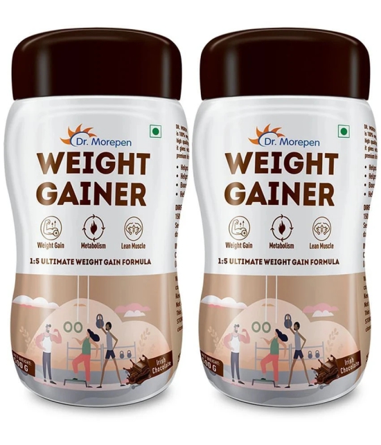 Dr. Morepen Weight gainer 500 gm Chocolate Pack of 2