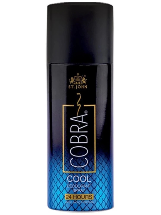 St. John Cobra Cool Long Lasting Deodorant Spray for Men 50 ml ( Pack of 1 )