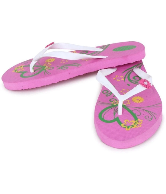 Phonolite Pink Womens Flip Flop - None