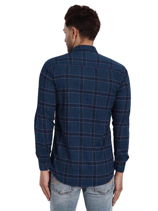 Men Regular, Tailored Fit Checkered Casual Shirt