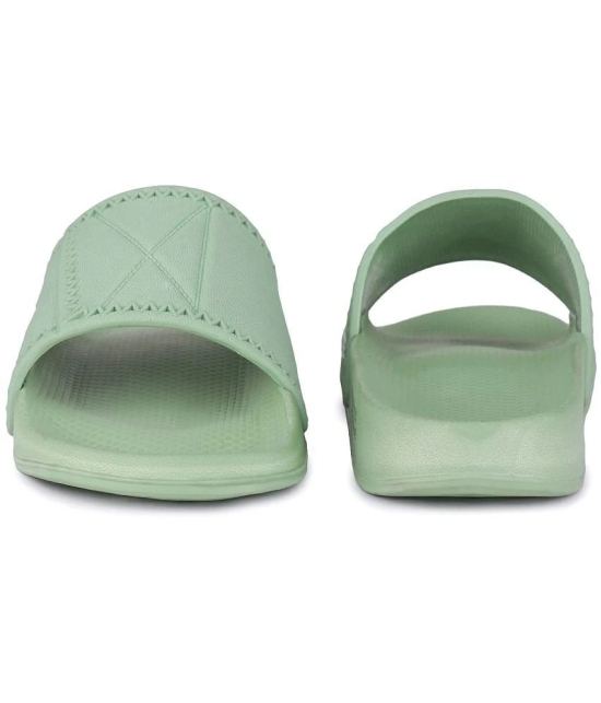 Bersache Green Mens Slide Flip Flop - None