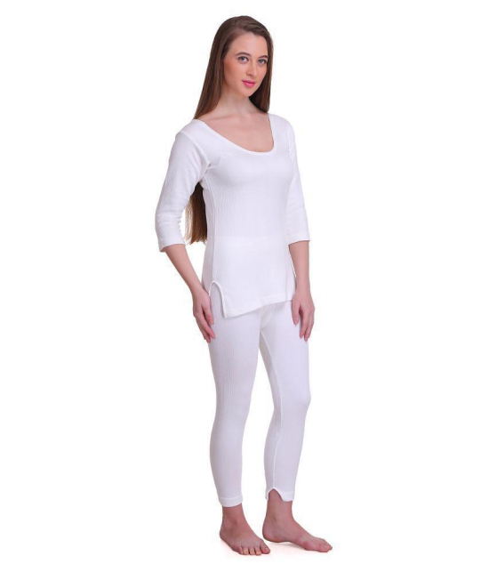 TT Cotton Blend Topwear - White - S