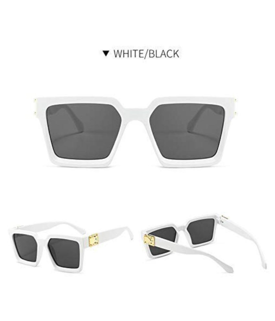 Creature - Black Square Sunglasses Pack of 1 - Medium