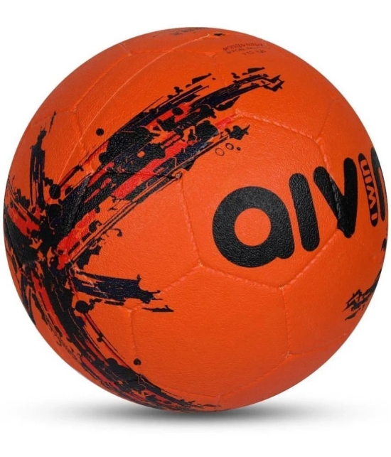 Aivin - Orange Rubber Football ( Pack of 1 ) - 5