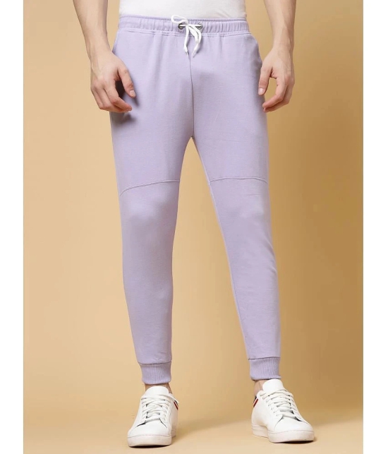 Rigo Lavender Cotton Mens Joggers ( Pack of 1 ) - None