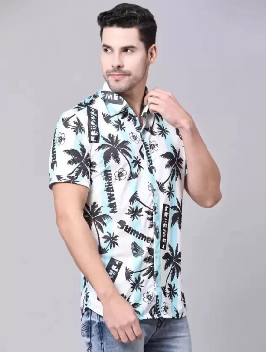 Men Regular Fit Printed Casual Shirt