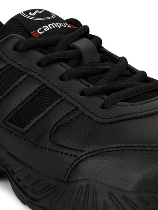 Campus - Black Mens Sports Running Shoes - None