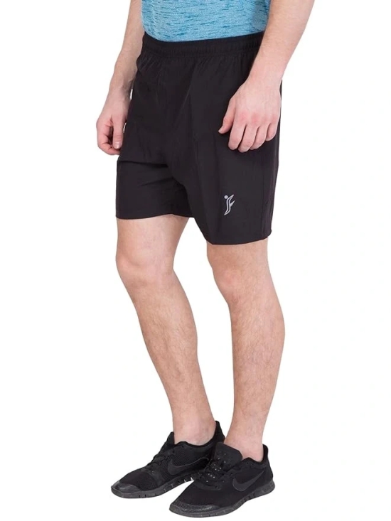 FINO Cool Men's Shorts (Colour - BLACK, Size - XXL) by Total Sporting And Fitness Solutions Pvt Ltd