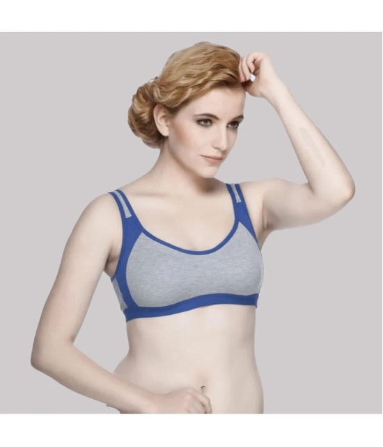 Kiran Enterprises Multicolor Cotton Non Padded Womens T-Shirt Bra ( Pack of 2 ) - None