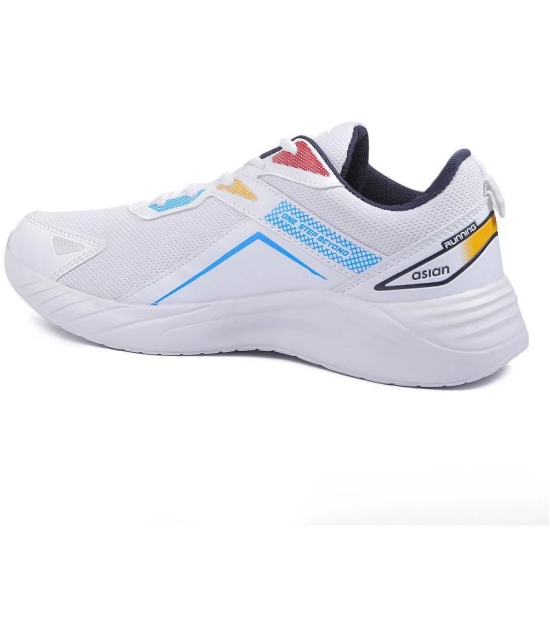 ASIAN - NEWTON-08 White Mens Sports Running Shoes - None