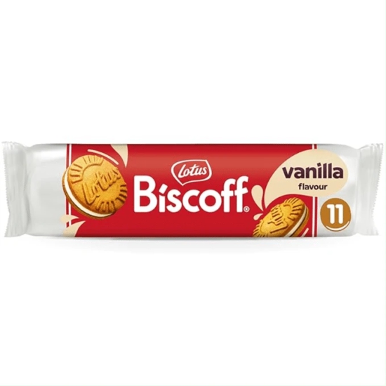 Lotus Biscoff | Sandwich Cookies | Vanilla Cream - Vegan