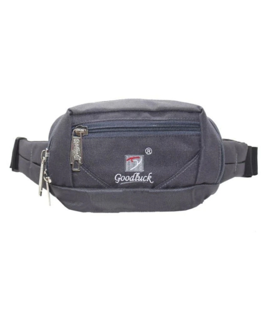 Goodluck Polyester Grey Pouch