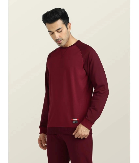 XYXX - Red Cotton Blend Regular Fit Mens Tracksuit ( Pack of 1 ) - L