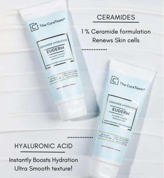 Sunscreen Serum and Ceramide Moisturizer Combo