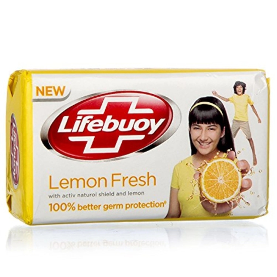 Lifebuoy Lemon Fresh bar soap 100gm (Pack of 4)