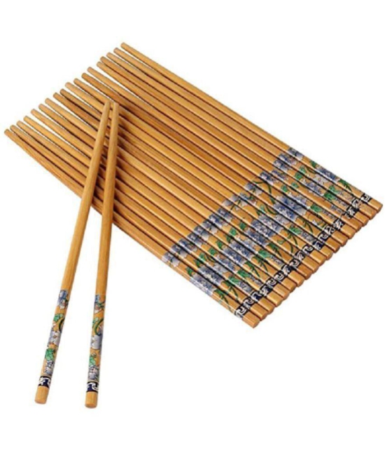 GKBOSS - Wooden Disposable Chop Sticks ( Pack of 10 ) - 9