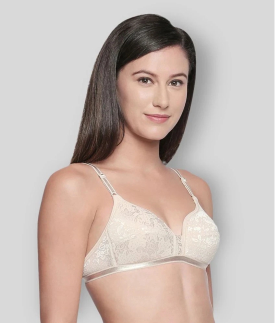 Bodycare Cotton Seamless Bra - Beige - 38