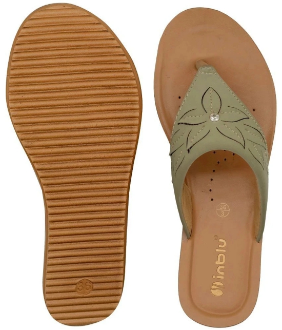 Inblu Mint Green Womens Flats - None