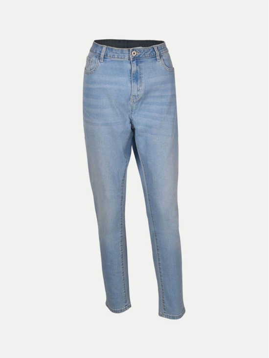 Women Light Blue Denim casual Pant