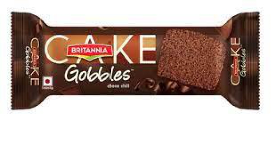 Britannia Gobbles Choco Chill Cake 50g