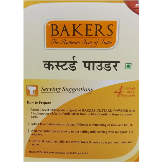 Bakers Custard Mango, 100 Gm