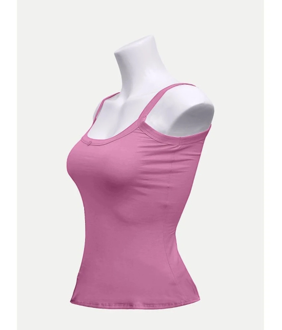 Radprix Cotton Camisoles - Pink Single - None