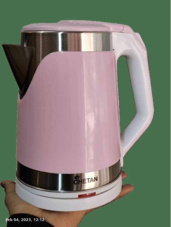 MyChetan Electric Kettle With Keep Warm Function | Hot Water Kettle With Auto Shut-Off And Boil Dry Protection,Multicolor,1000 Watts, 1.8 liter