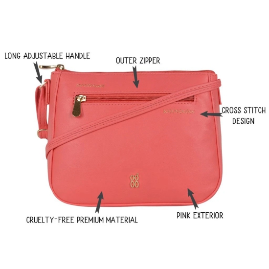 LPXE ZEEBE E ASHYLN CORAL SATCHEL